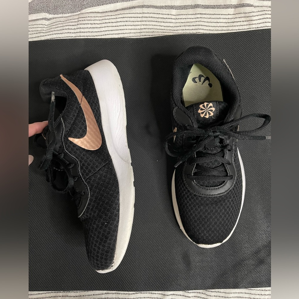 Nike with Rose gold check